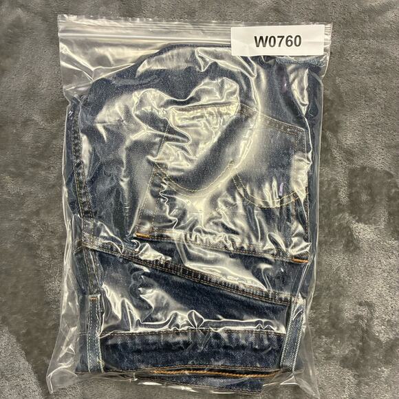 Vintage Levis 501 Jeans Shorts Womens Sz.27 Blue Button Fly Raw Hem Daisy Dukes - Picture 10 of 10